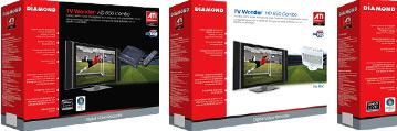 Квартет видеоадаптеров Diamond Multimedia на базе ATI Radeon
